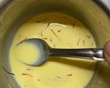 A picture of step 6 of Makuti (Bihari dessert for special occasions).