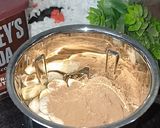 A picture of step 2 of Hershey's Chocolate Mousse.