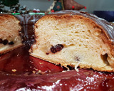 Foto del paso 9 de la receta: Roscón de Reyes con cobertura de dos chocolates