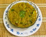 A picture of step 5 of Torai ki sabzi.
