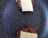 A picture of step 3 of My Sweet Chilli Burger on a Brioche Bun. 😁.