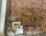 A picture of step 7 of Date,chocolate and honey slices.
