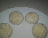 Foto del paso 6 de la receta: Champiñones rebozados rellenos de queso de cabra
