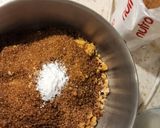 A picture of step 3 of Apple crumble.