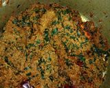 A picture of step 7 of Egusi soup.