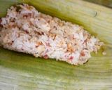 Foto langkah ke 11 dari resep Nasi bakar telur kornet (praktis simpel mudah dan enak).