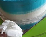 Foto langkah ke 11 dari resep Kue Ultah 3 telur uk 16 (takaran sendok).