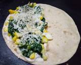 Cheese, corn and spinach Quesadilla (Mexican cuisine) recipe step 9 photo