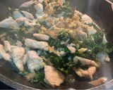 Foto del paso 2 de la receta Espaguetis integrales con kale y pollo a la trufa🍝