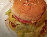 A picture of step 8 of 2nd Best Burger in the World. 🙂.