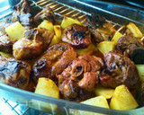 Foto del paso 8 de la receta: Cabrito horneado en rojo y caramelizado con vinagre de maracuyá