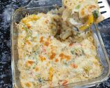 A picture of step 10 of Baked Chifferi with Veggies and White Sauce.