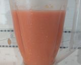 A picture of step 5 of Guava Orange juice.