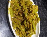 A picture of step 7 of Cluster beans garlic sabji.