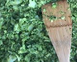 A picture of step 6 of Garlic and chilli broccoli - vegan.