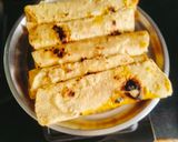 A picture of step 4 of Leftover Roti Bhakarwadi (Crunchy Fried Roti Bites).