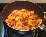 Foto langkah ke 5 dari resep Udang Saus Inggris.