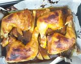 Foto del paso 4 de la receta: Pollo cos Salsa de Ostras, Lima y Miel con Patatas al Horno