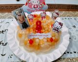 Foto langkah ke 6 dari resep Puding Cocktails Ulang Tahun.