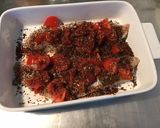 Une image de l'étape 5 de Filets de dorade croustillants (tomates,herbes du maquis et chapelure de légumes).