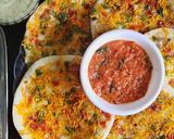 A picture of step 11 of Mix Vegetable Uttapam.