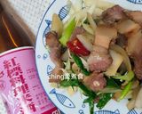 十分鐘上菜-蒜香炒臘肉的食譜步驟7照片