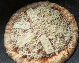 Foto langkah ke 3 dari resep Pizza Teflon Empuk Tanpa Tepung Protein Tinggi.