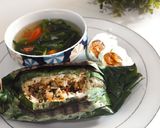 Foto langkah ke 6 dari resep Nasi Bakar.
