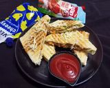A picture of step 4 of Veggie Grilled Cheese Sandwich.