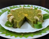 A picture of step 6 of Banana leaf Halwa.