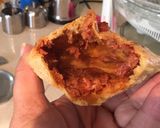 A picture of step 9 of Gorditas with Pressed Pork Cracklings.