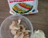 Foto langkah ke 1 dari resep Bakwan Jamur Gluten Free.