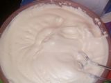 Pastel de raya blanca