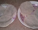 A picture of step 2 of Daal ki puri.