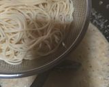 Gambar langkah 5 resipi 🍝 Chicken Creamy Spaghetti.