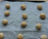 A picture of step 8 of Vickys Cornmeal Cookies w Cinnamon Lemon Sugar, GF DF EF SF NF.