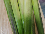 金沙茭白筍肉絲