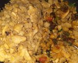 Foto del paso 5 de la receta: Majado de plátanos verdes y mollejitas casi como seco de chavelo