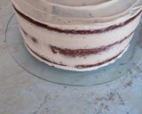 Áfonyás karamelltorta"félpucéran" gluténmentesen recept fázis 11 fotója