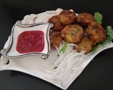 A picture of step 1 of Aloo Tikki.