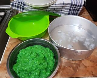 Cendol Tepung Beras "Si hijau" - Step 5
