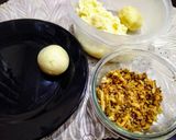 A picture of step 4 of Sooji Rosogulla.