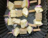Une image de l'étape 5 de 🔥Brochettes de tofu fumé sauce moutarde.