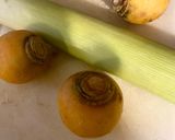 Une image de l'étape 1 de Soupe aux lentilles et flétan.