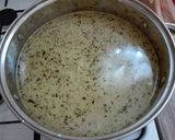 Tárkonyos csirkeragu leves recept fázis 2 fotója