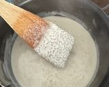 Une image de l'étape 2 de Tapioca au lait de coco et mangue.