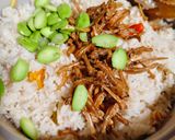 Foto langkah ke 4 dari resep Nasi Liwet Sunda (Rice Cooker).