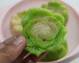 Foto langkah ke 4 dari resep Apem kukus pandan.