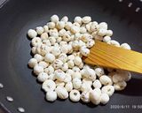 A picture of step 1 of Makhana Aloo crispy Tikki.
