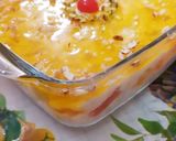 A picture of step 7 of Bread kheer trifile.